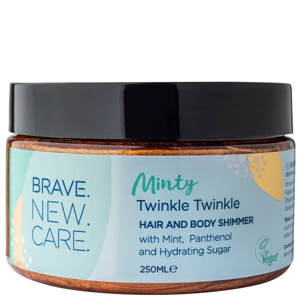 Brave.New.Hair. BRAVE.NEW.HAIR. Minty Twinkle Twinkle Hair & Body Shimmer