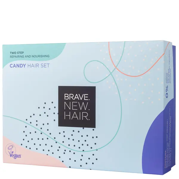 Brave.New.Hair. BRAVE.NEW.HAIR. Two Step Repairing & Nourishing Candy Hair Set