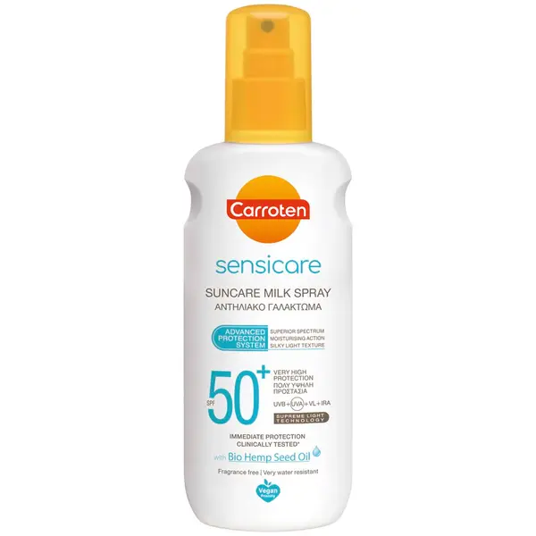 Carroten CARROTEN Sensicare мляко спрей SPF50+
