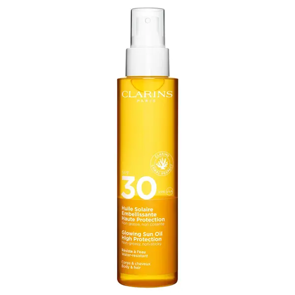 Clarins CLARINS Glowing Sun Oil High Protection SPF30