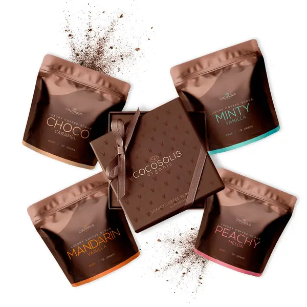 Cocosolis COCOSOLIS Luxury Coffee Scrub Box