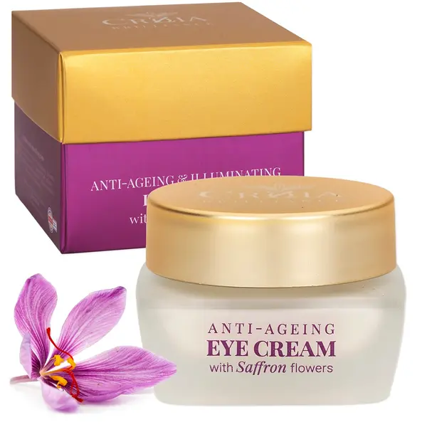 Crozia CROZIA Anti-ageing & Illuminating eye cream with Saffron flowers