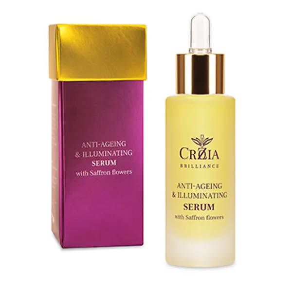 Crozia CROZIA Anti-ageing & Illuminating serum with Saffron flowers
