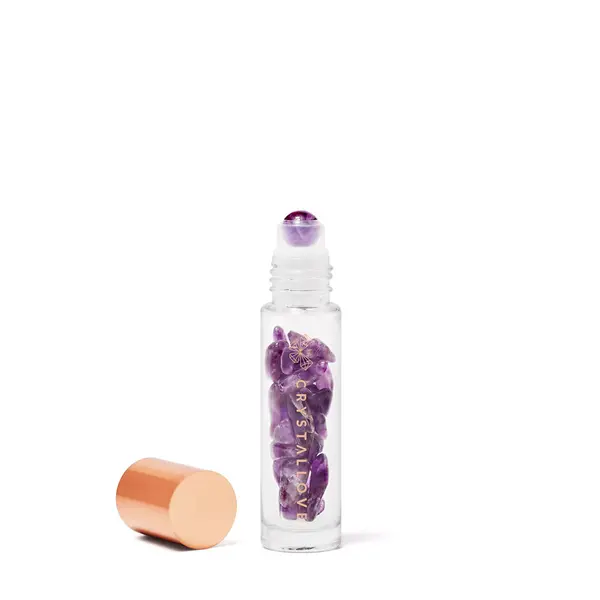 Crystallove CRYSTALLOVE Amethyst Oil Bottle