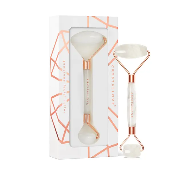 Crystallove CRYSTALLOVE Clear Quartz Roller