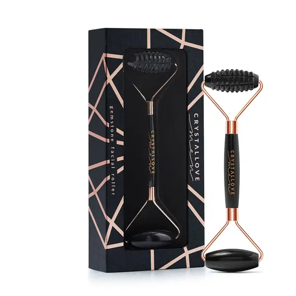 Crystallove CRYSTALLOVE Men Obsidian Roller
