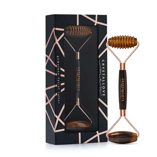 Crystallove CRYSTALLOVE Men Tiger Eye Roller