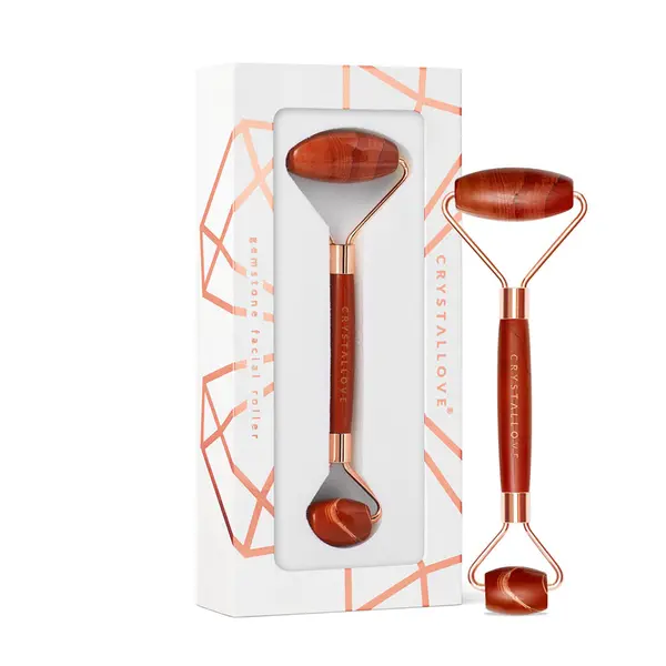 Crystallove CRYSTALLOVE Red Jasper Roller
