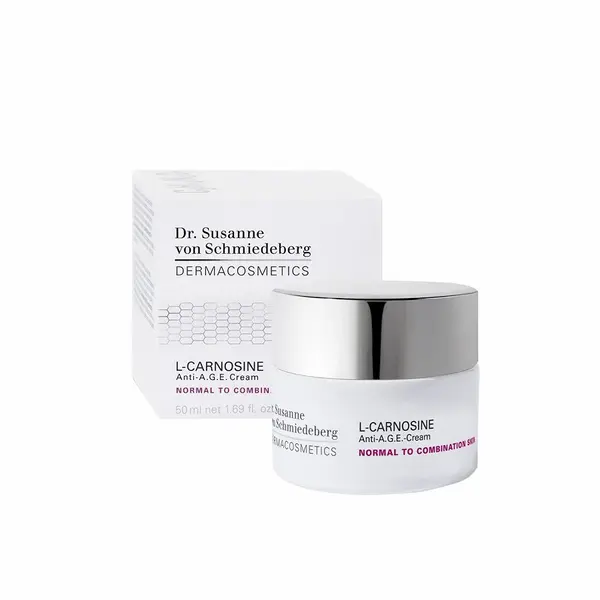 Dermacosmetics DERMACOSMETICS Dr. Susanne von Schmiedeberg L-Carnosine Anti-A.G.E. Normal to Combination Skin