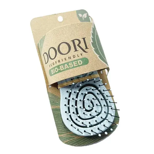 Doori DOORI Compact Hair Brush In Color Aqua