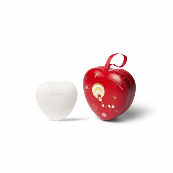 DOUGLAS SEASONAL DOUGLAS Winter Stars Heart Soap Tin Box