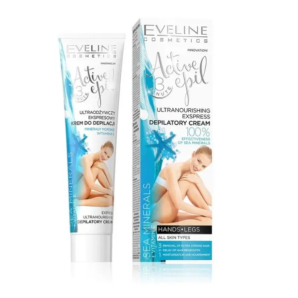 Eveline EVELINE Депилат. Крем Active Epil Морски Минерали /Чувств.Кожа/