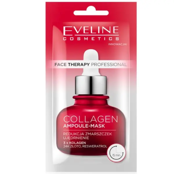Eveline EVELINE Face Therapy Ampoule-Mask С Колаген