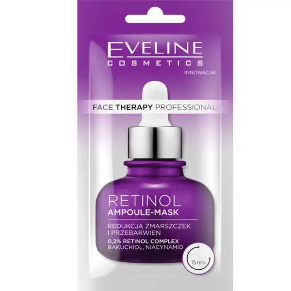 Eveline EVELINE Face Therapy Ampoule-Mask С Ретинол