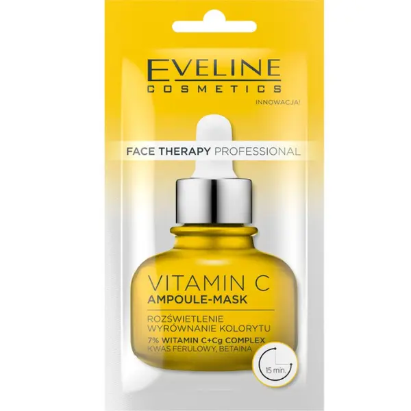 Eveline EVELINE Face Therapy Ampoule-Mask С Витамин С