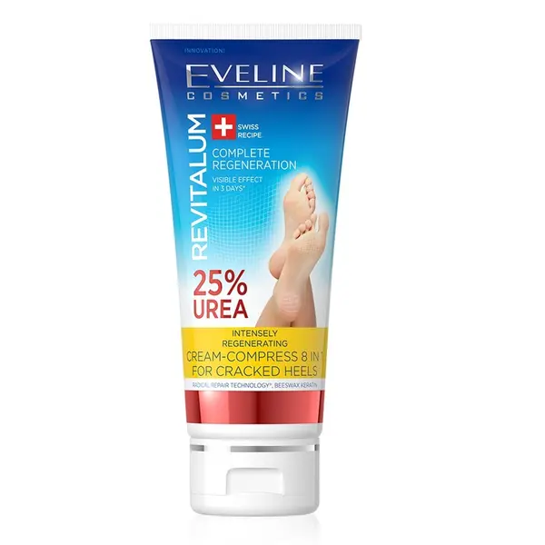 Eveline EVELINE Foot Крем-Компрес За Напукани Пети 8 В 1