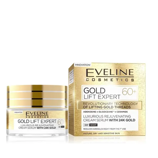 Eveline EVELINE Gold Lift Expert 60+ Дневен и Нощен Крем