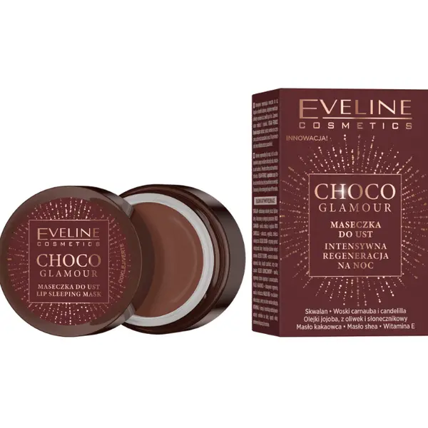Eveline EVELINE Lip Sleeping Mask Choco Glamour Intense Overnight Lip Regeneration
