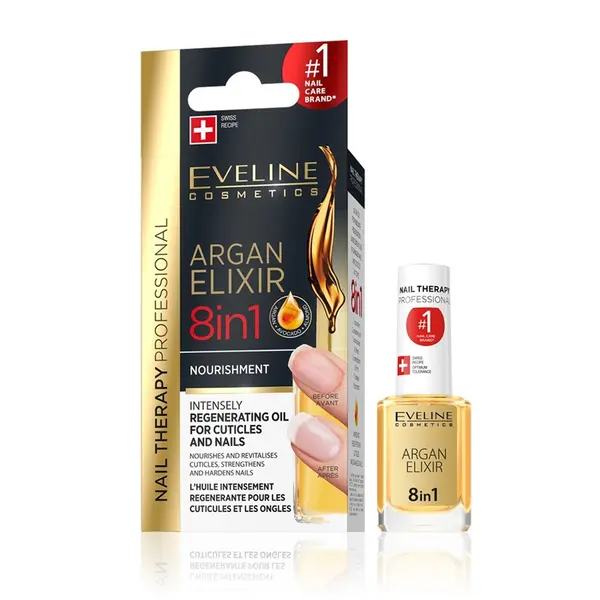 Eveline EVELINE Nails Argan Elixir 8in1
