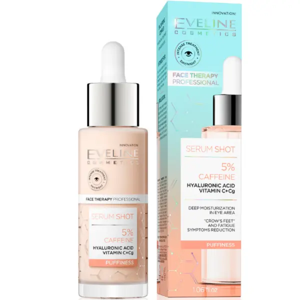 Eveline EVELINE Serum Shot 5% Кофеин Комплекс Околоочен