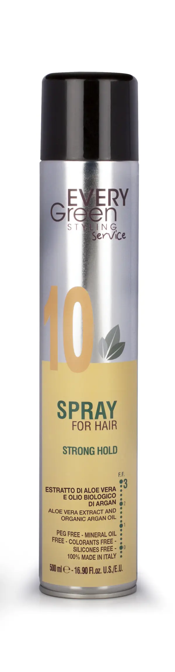Every Green EVERY GREEN 10 Spray For Hair - Strong Hold - Ff3