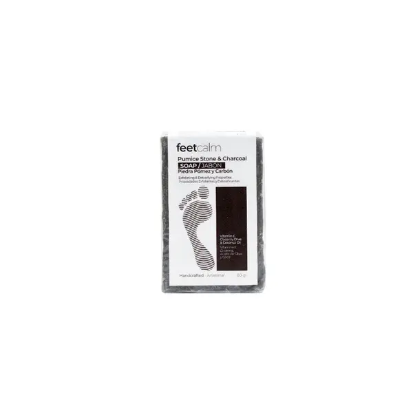 Feet Calm FEET CALM Pumice Stone & Charcoal Soap