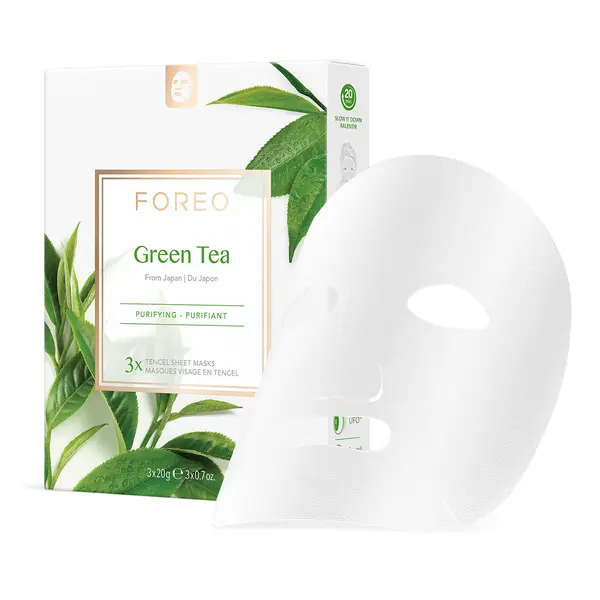 Foreo FOREO Farm To Face Sheet Mask - Green Tea ×3
