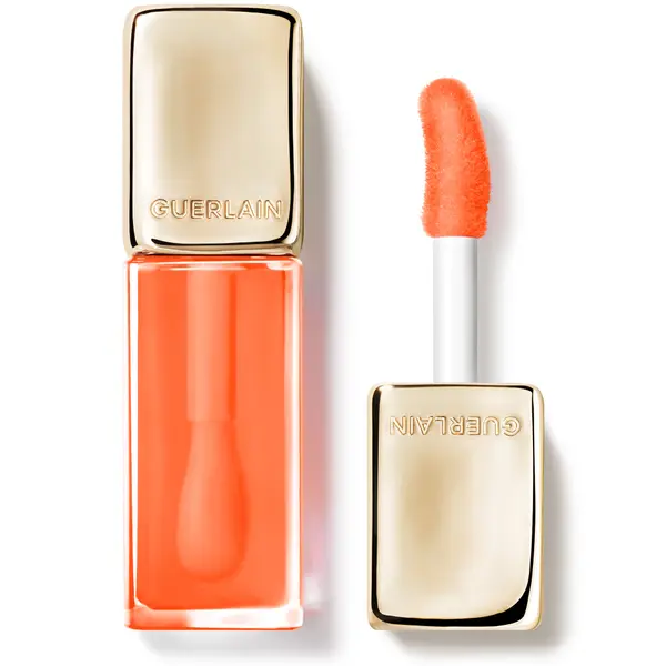 Guerlain GUERLAIN KissKiss Bee Glow Oil 92% natural-origin honey tint lip oil