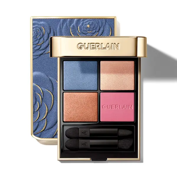 Guerlain GUERLAIN Ombres G Denim Blossom Eyeshadow Quad - Limited Edition