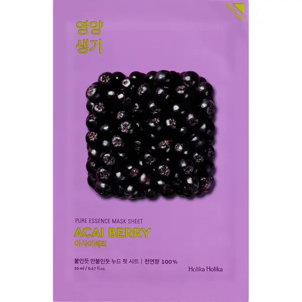 Holika Holika HOLIKA HOLIKA Pure Essence Mask Sheet - Acai Berry