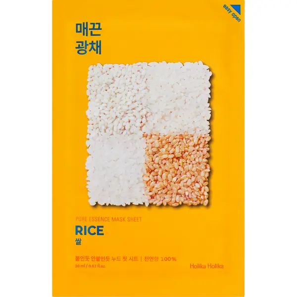 Holika Holika HOLIKA HOLIKA Pure Essence Mask Sheet - Rice
