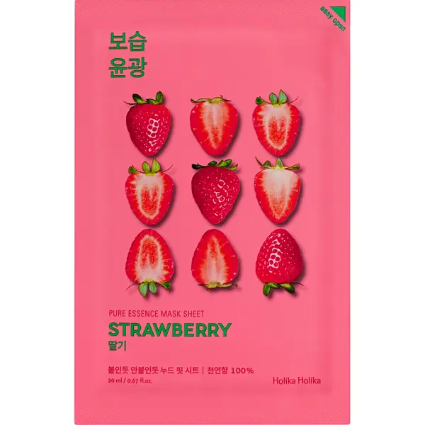 Holika Holika HOLIKA HOLIKA Pure Essence Mask Sheet - Strawberry