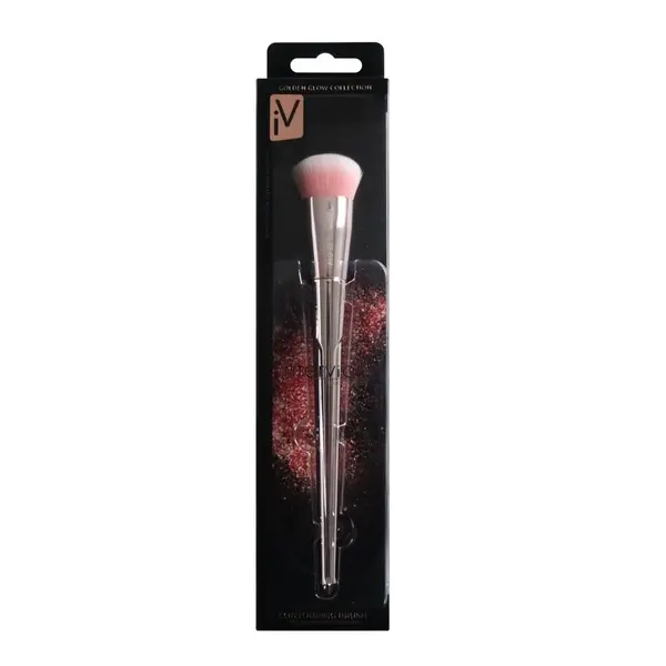 Intervion INTERVION Четка За Грим 415872 Golden Контуриране
