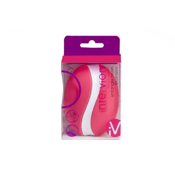 Intervion INTERVION Четка За Коса 415842 Untangle Brush&Go