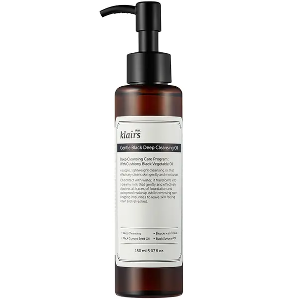 Dear, Klairs KLAIRS Gentle Black Deep Cleansing Oil