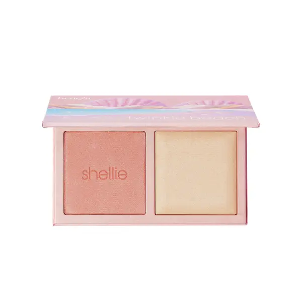 Benefit Cosmetics КОМПЛЕКТ BENEFIT COSMETICS Twinkle Beach Blush & Highlighter Duo Palette