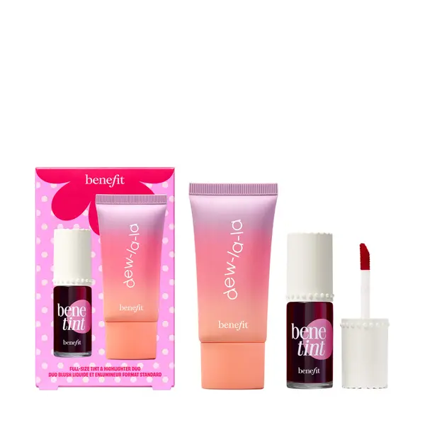 Benefit Cosmetics КОМПЛЕКТ BENEFIT Liquid Cheek & Lip Duo Set
