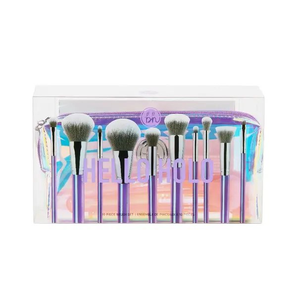 BH Cosmetics КОМПЛЕКТ BH 10 Piece Brush Set Hello Holo
