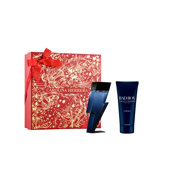 Carolina Herrera КОМПЛЕКТ CAROLINA HERRERA Bad Boy Cobalt Edp + Shower Gel