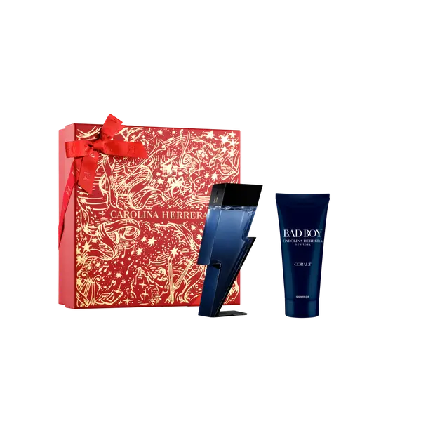 Carolina Herrera КОМПЛЕКТ CAROLINA HERRERA Bad Boy Cobalt Edp + Shower Gel