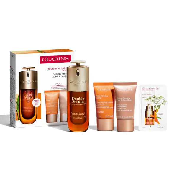 Clarins КОМПЛЕКТ Clarins Double Serum & Extra-Firming Youthfulness Progarmme