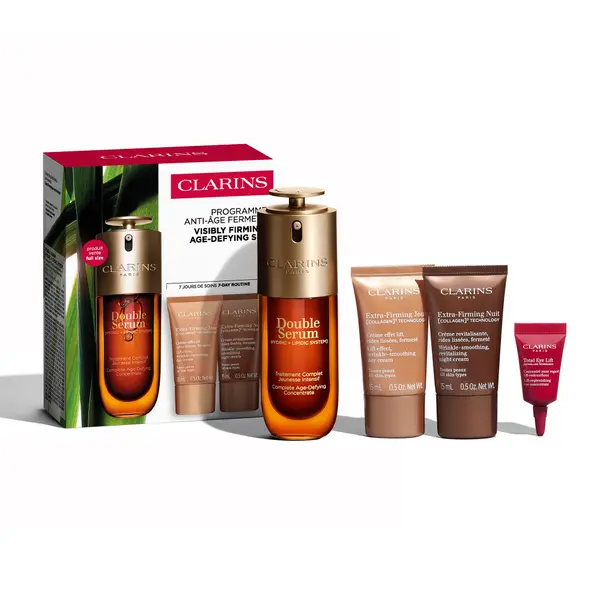 Clarins КОМПЛЕКТ CLARINS Double Serum & Extra-Firming. Youthfulness progarmme.