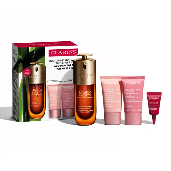 Clarins КОМПЛЕКТ CLARINS Double Serum & Multi-Active. Youthfulness programme.