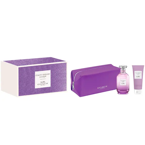 Coach КОМПЛЕКТ COACH Dreams Moonlight Eau De Parfum + Body Lotion + Pouch