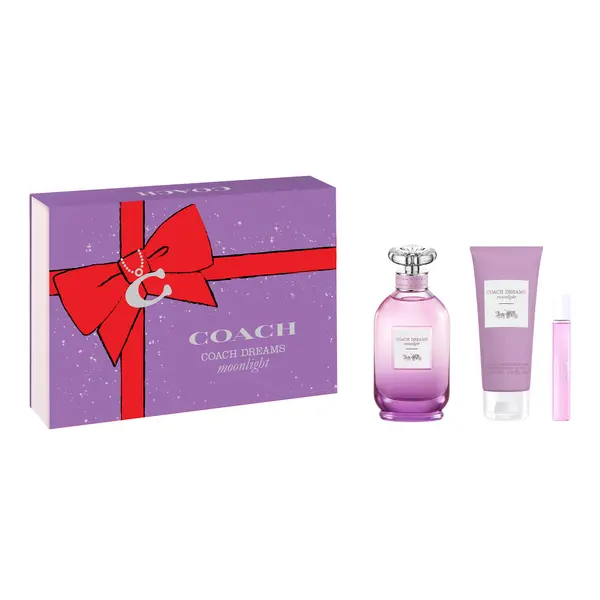 Coach КОМПЛЕКТ COACH Dreams Moonlight Eau De Parfum + Travel Spray + Body Lotion