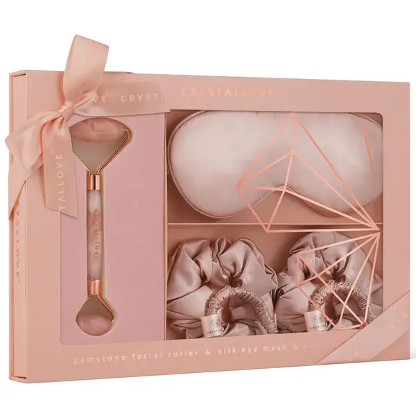 Crystallove КОМПЛЕКТ CRYSTALLOVE Rose Quartz Home Spa Set