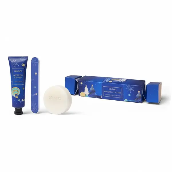 DOUGLAS SEASONAL КОМПЛЕКТ DOUGLAS Winter Stars Gorgeous Hand Cracker