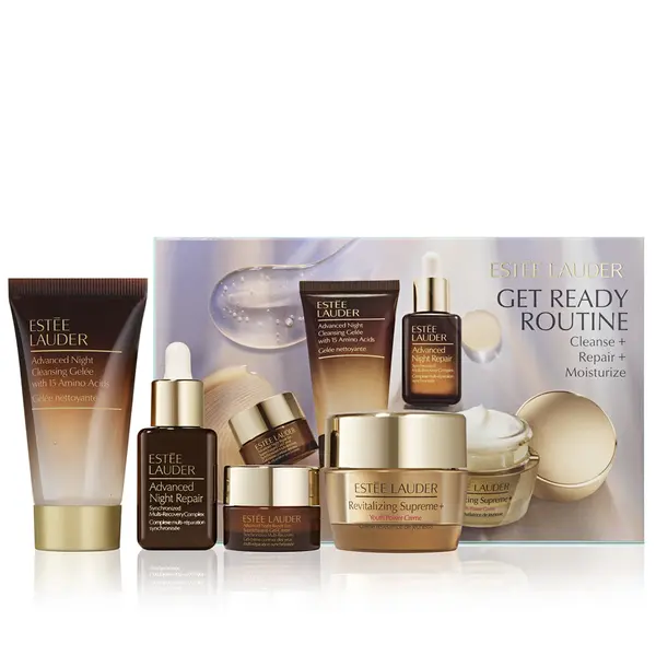 Estee Lauder КОМПЛЕКТ ESTEE LAUDER Get Ready Routine Cleanse + Repair + Moisturize Set