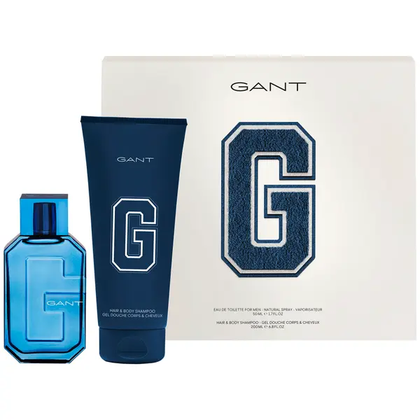Gant КОМПЛЕКТ GANT Eau De Toilette Hair Body Shampoo