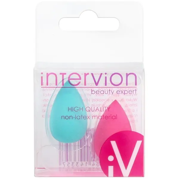 Intervion КОМПЛЕКТ INTERVION Бюти Блендер 414335 3D 2 Бр Мини